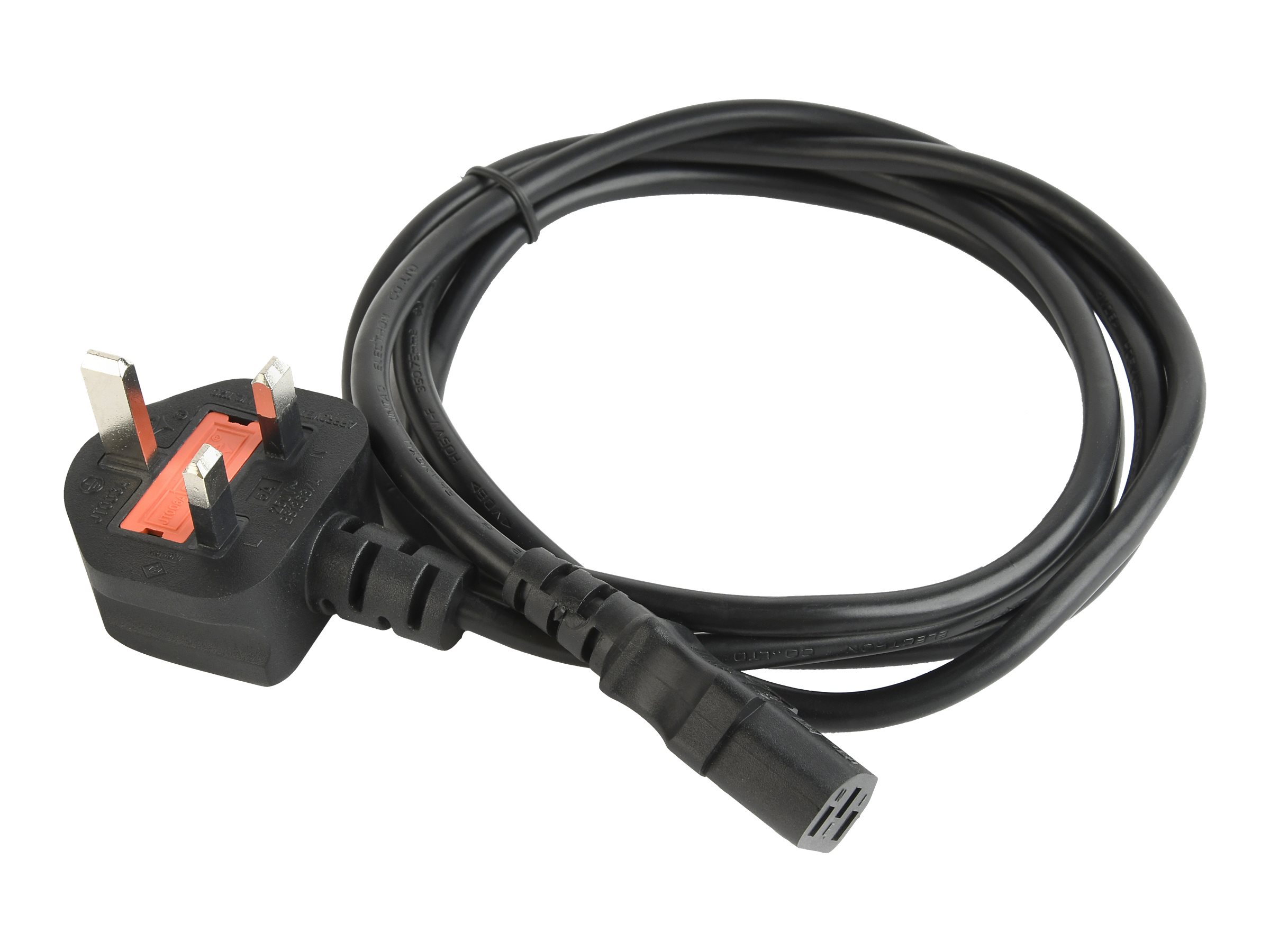 Gembird PC-187 UK power cord (C13), 5 A, 6 ft - Gembird