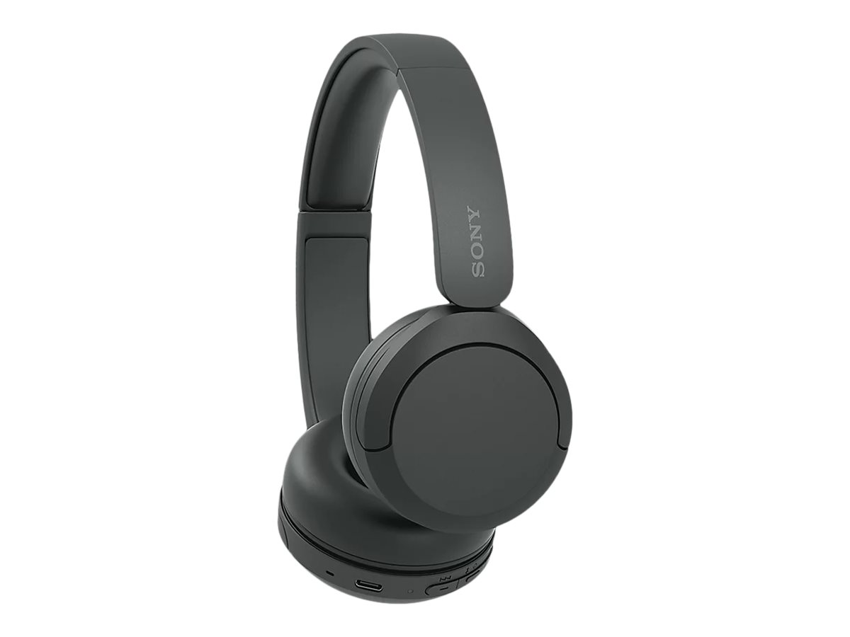 Sony - Wireless Headphones - WH-CH520 - Wireless - On-Ear - Microphone - Black - Wireless