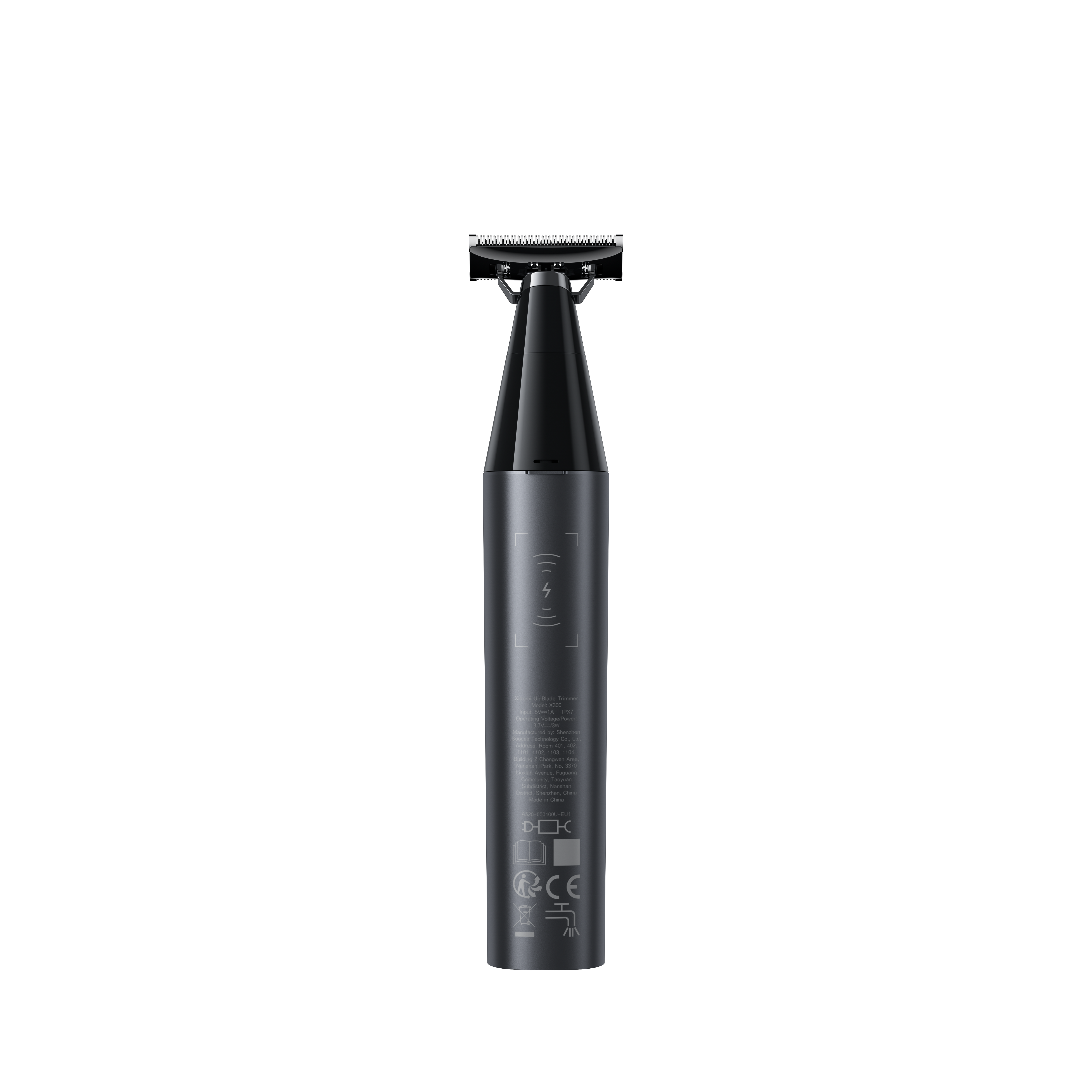 Xiaomi - UniBlade Trimmer - X300 EU - Cordless - Wet & Dry - Black