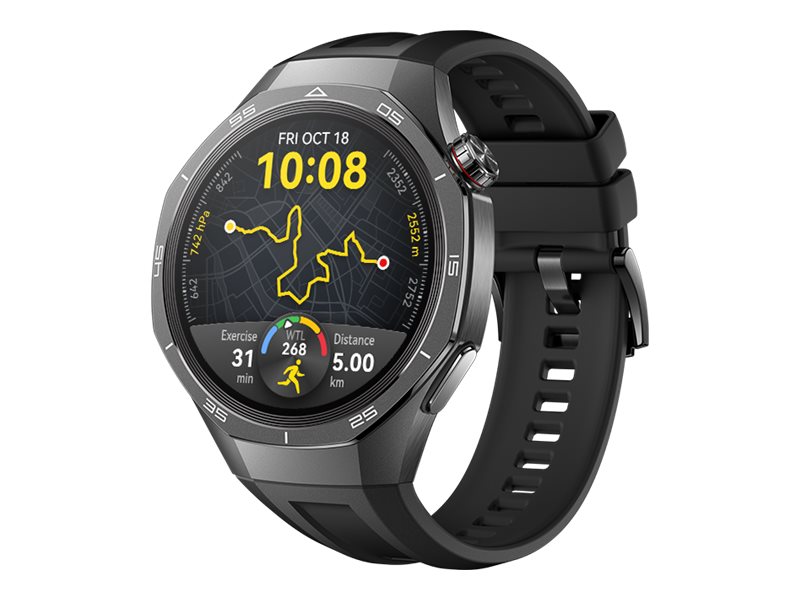Huawei WATCH GT 5 Pro 46mm - Smart watch - GPS (satellite) - AMOLED - 1.43 inches - Black