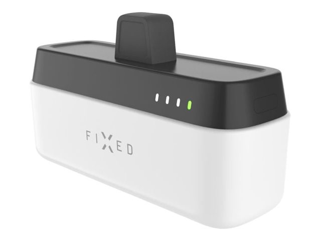 Fixed - Zen 5 Plug-in 20W Powerbank - FIXZEN-5PL-WH - 5000 mAh - USB-C: DC 5V/3A, 9V/2.22A, 12V/1.67A 20W MAX - White