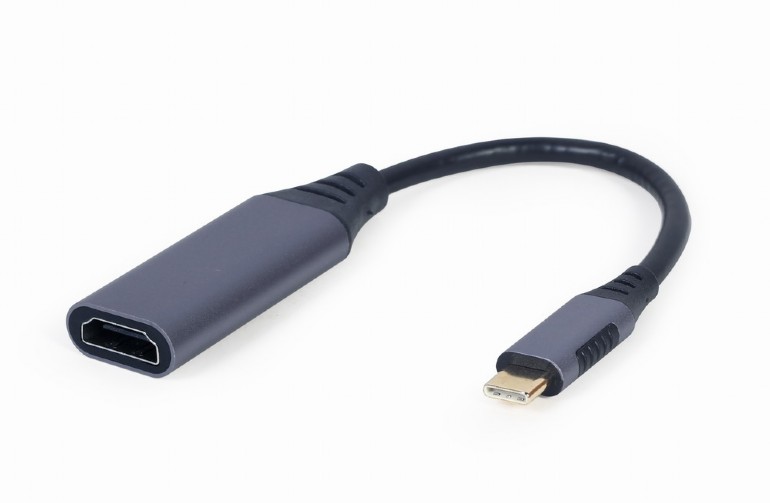 Cablexpert USB Type-C to HDMI display adapter, Space grey - A-USB3C-HDMI-01