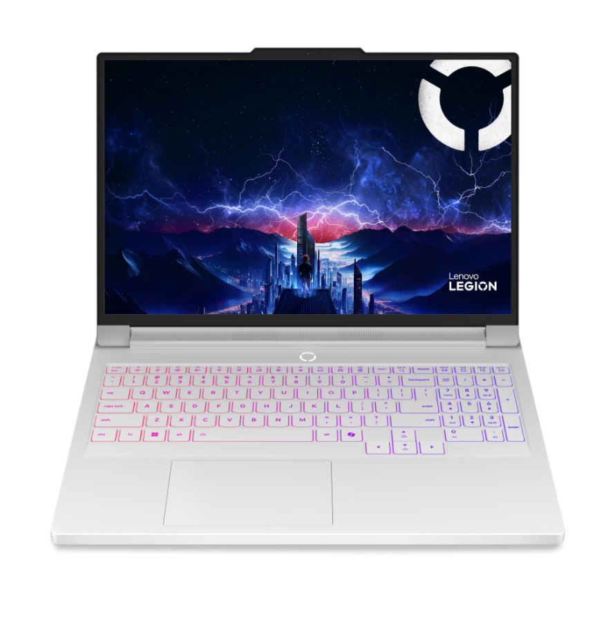 Lenovo Legion Pro 7 16IAX10H Intel - Glacier White - 16 " - OLED - WQXGA - 2560 x 1600 pixels - Glossy - Intel Core Ultra 9 - 290HX Plus - 64 (2x32GB) GB - CSODIMM DDR5 - Solid-state drive capacity 2000 GB - NVIDIA GeForce RTX 5090 - GDDR7 - 24 GB - Windo