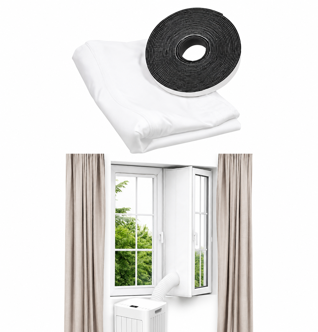 Mill Air Conditioner Window Kit - MPACWK