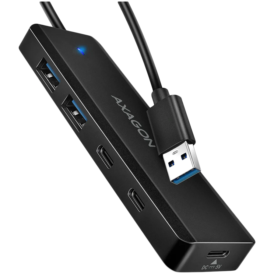 AXAGON HUE-C2A USB-A 5Gbps TRAVEL hub