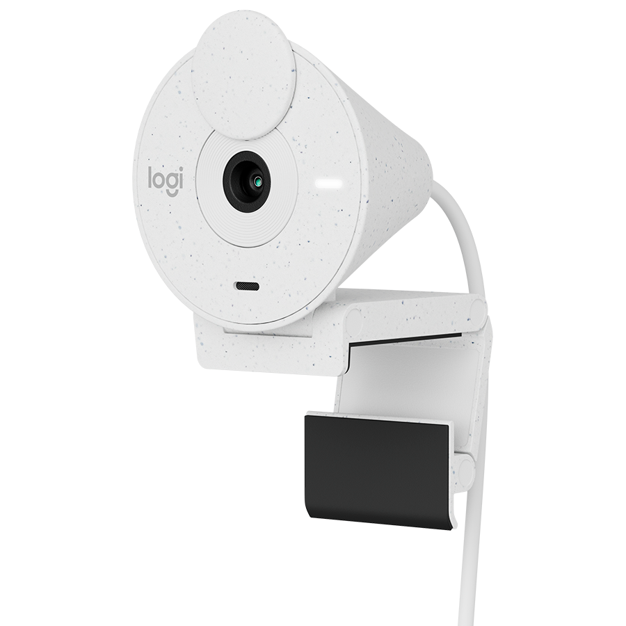 LOGITECH Brio 300 Full HD webcam - OFF-WHITE - USB