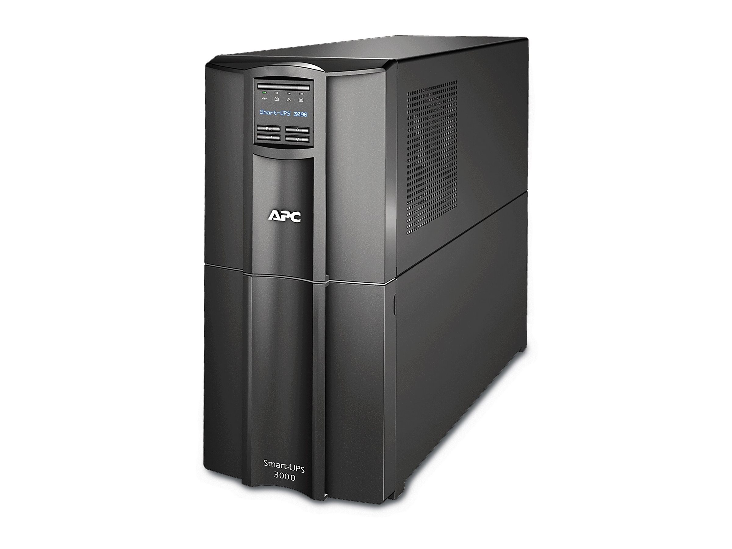 Schneider Electric Smart-UPS, Tower, SmartConnect port + SmartSlot, AVR, LCD - SMT3000IC - 3000 VA - 2700 W