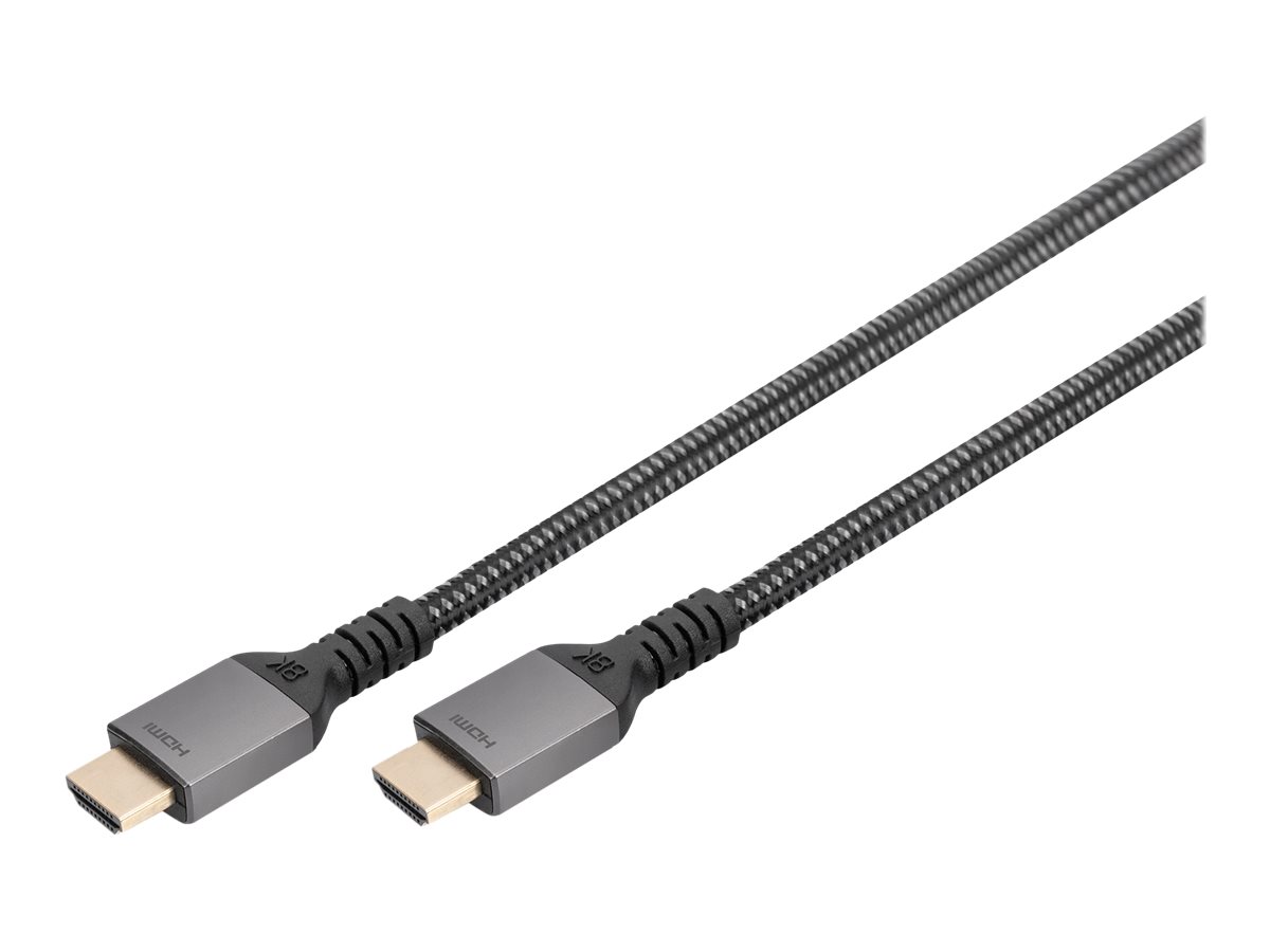 Digitus 8K HDMI Ultra High Speed Connection Cable - DB-330200-020-S - 2 m