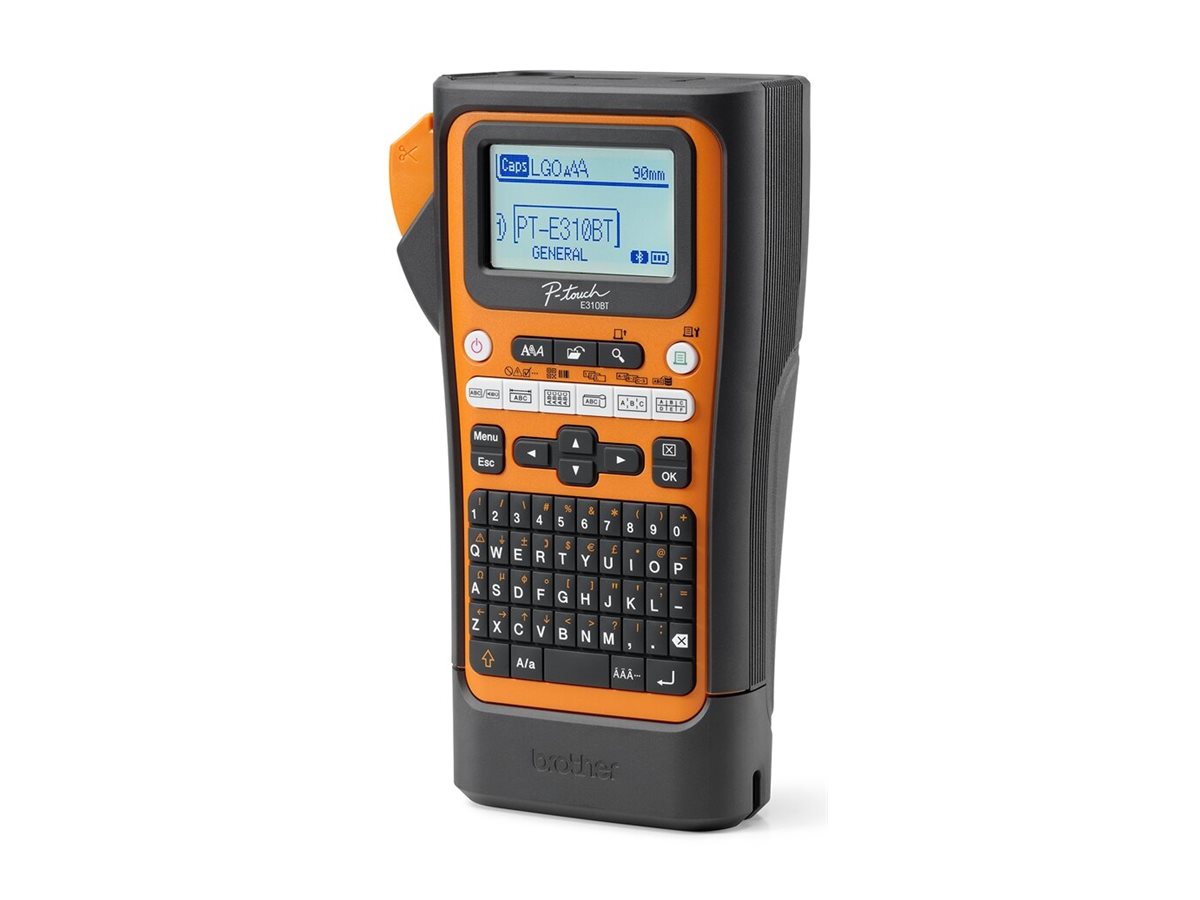 Brother PT-E310BTVP Pro - Thermal - Label Printer - Orange/Black