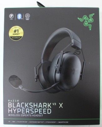 SALE OUT. Razer BlackShark V3 X HyperSpeed Gaming Headset, Wireless, Over-Ear - SALE OUT. Razer Gaming Headset - BlackShark V3 X HyperSpeed - Wireless/Wired - Over-Ear - Microphone - Black - Noise canceling - DEMO