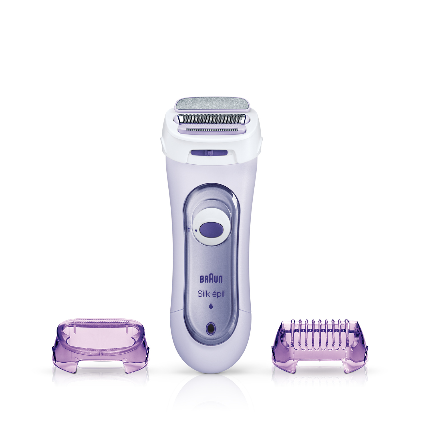 Braun - Epilator - Silk-épil LS5560 - Operating time (max) 40 min - Bulb lifetime (flashes) Not applicable - Number of power levels 1 - Lilac