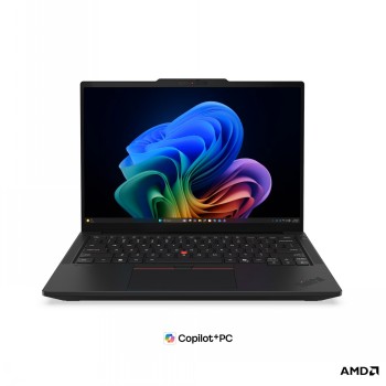 Lenovo ThinkPad T14 G7 AMD - Black - 14 " - IPS - WUXGA - 1920 x 1200 pixels - Anti-glare - AMD Ryzen AI 5 PRO - 440 - 16 GB - SODIMM DDR5 - Solid-state drive capacity 512 GB - AMD Radeon 840M Graphics - Windows 11 Pro - 802.11be - Bluetooth version 5.4 |