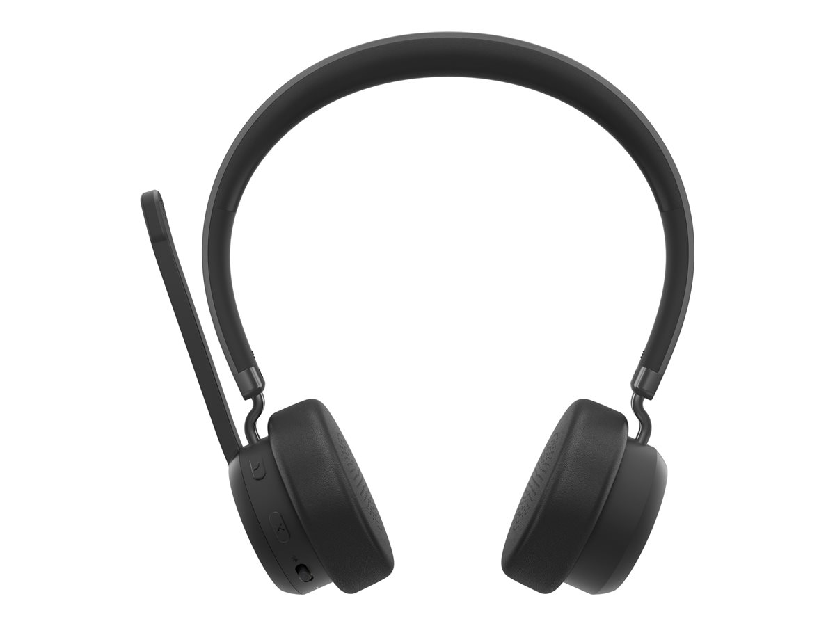 Lenovo VoIP Headset (Teams) - 4XD1M80020 - Bluetooth - Built-in microphone - Wireless - Black