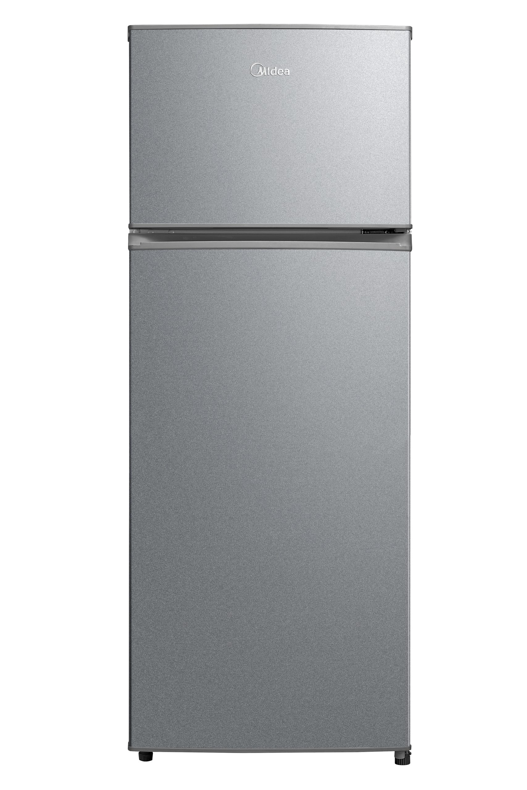 Midea Refrigerator - MDRT294FGE50 - Energy efficiency class E - Free standing - Double Door - Height 143 cm - Fridge net capacity 163 L - Freezer net capacity 41 L - 40 dB - Stainless steel