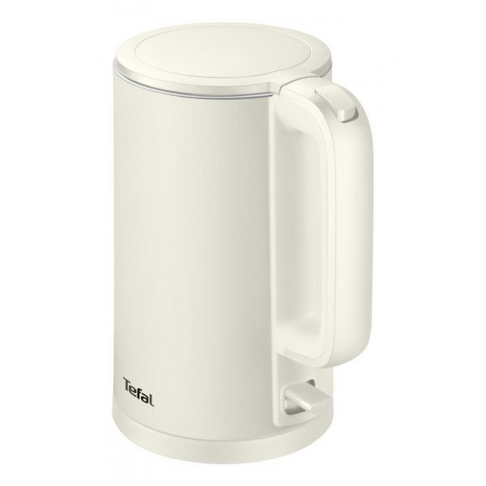 TEFAL - Kettle - Thermo Protect KO140AE0 - Electric - 1500 W - 1.5 L - Stainless steel - 360° rotational base - Beige