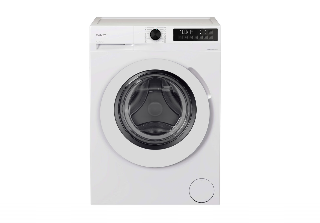 Candy - Washing machine - GD 06SS6-S - Energy efficiency class A - Front loading - Washing capacity 6 kg - 1000 RPM - Depth 42 cm - Width 60 cm - Display - LED - Steam function - White