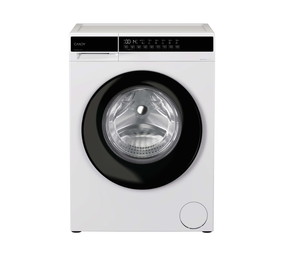 Candy - Washing machine - EY 26SB7-S - Energy efficiency class A - Front loading - Washing capacity 6 kg - 1200 RPM - Depth 47 cm - Width 60 cm - Display - LED - White