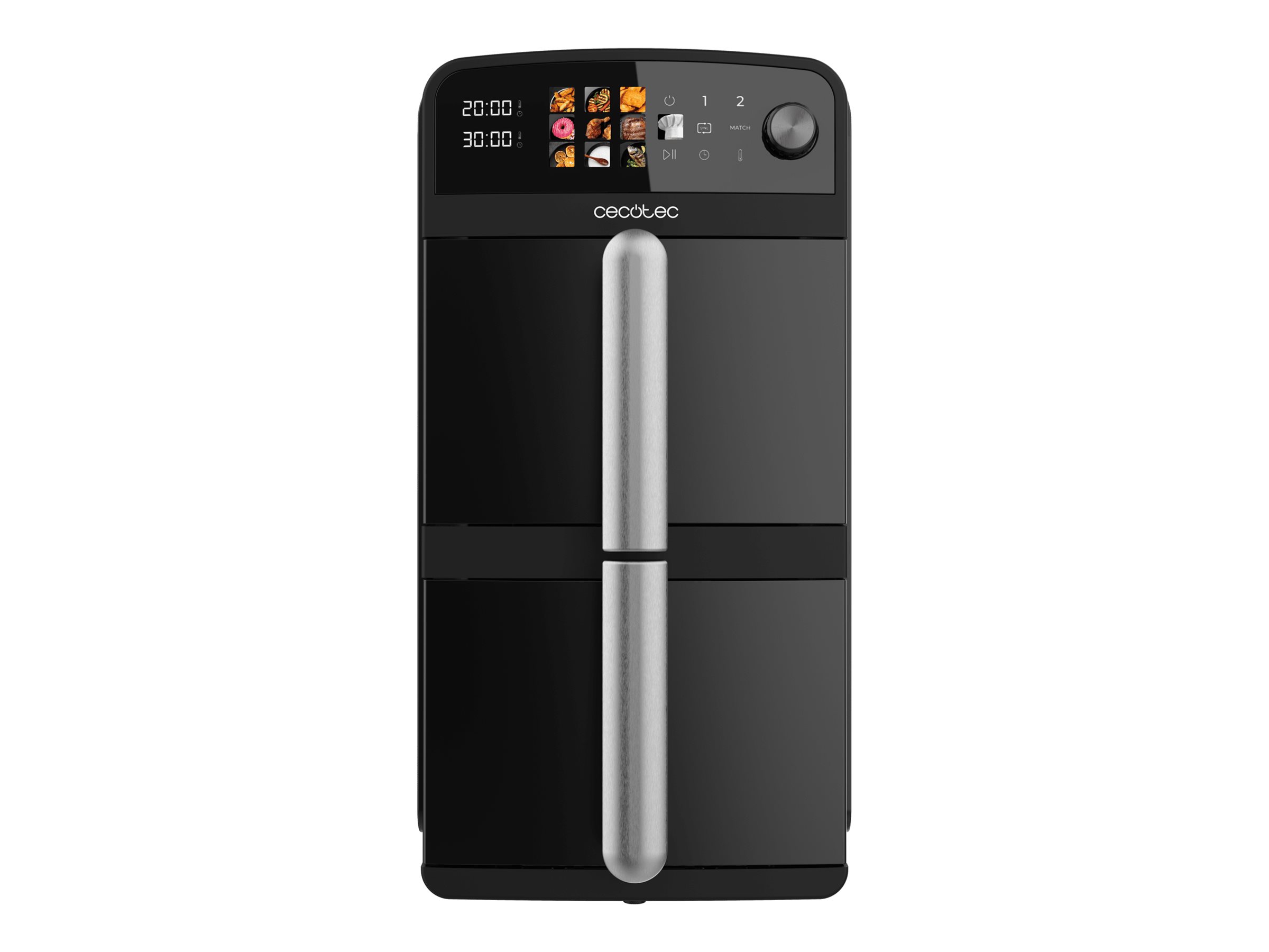 Cecotec Double hot air fryer - Cecofry DuoLevel 10000 - Power 2400 W - Capacity 10 L - Black