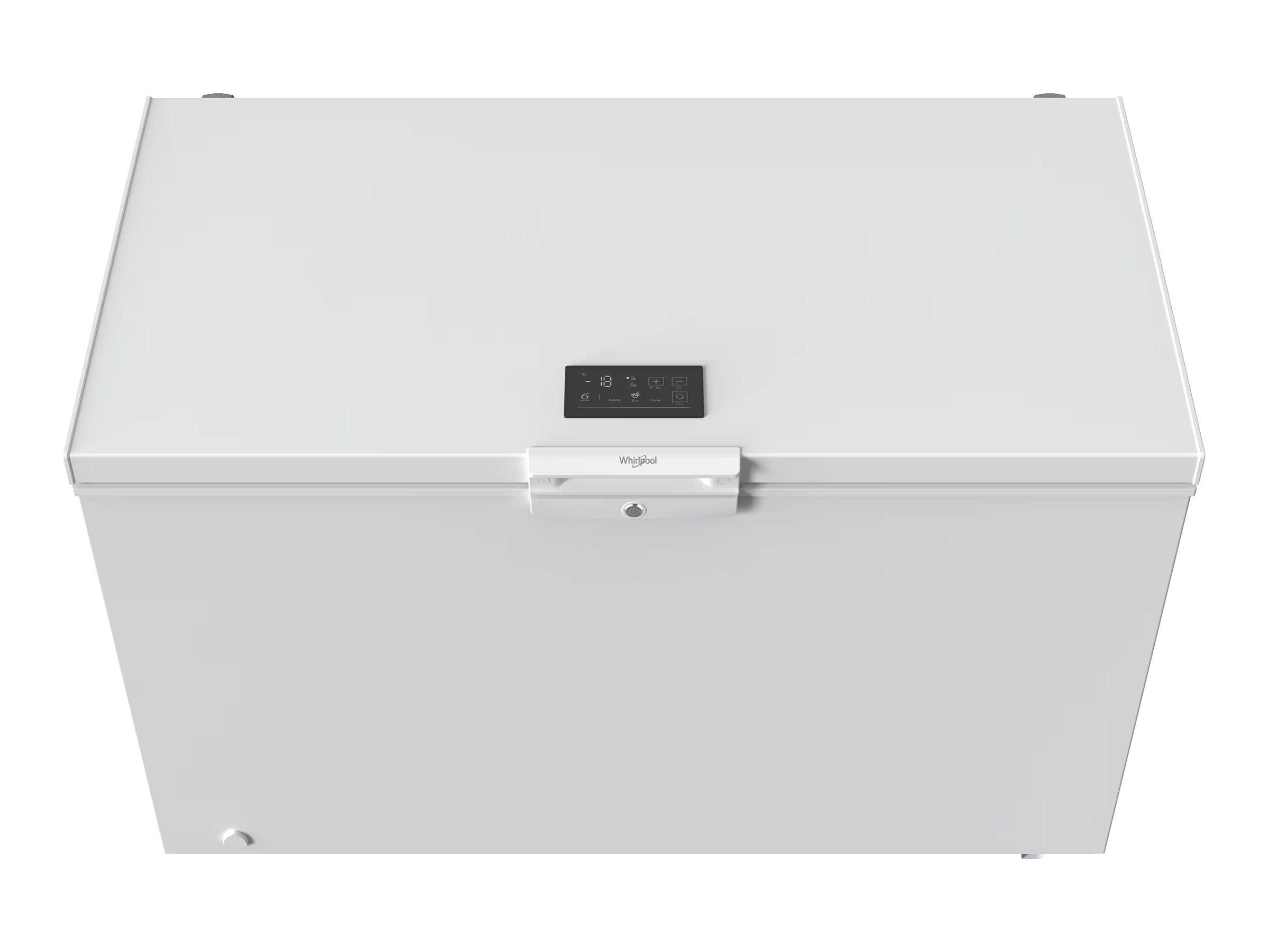 Whirlpool Freezer - W3RHS37EW1 - Energy efficiency class E - Chest - Free standing - Height 85 cm - Total net capacity 371 L - Display - White
