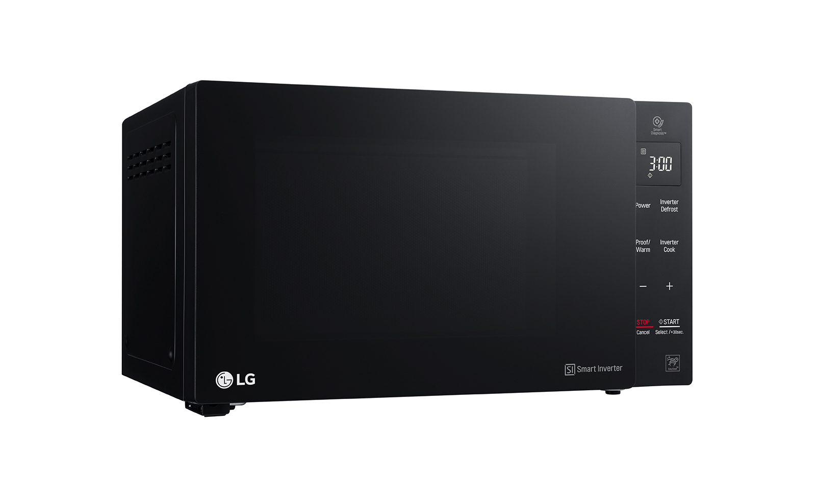 LG - Microwave Oven - MH6535GIS - Free standing - 25 L - 1450 W - Grill - Black