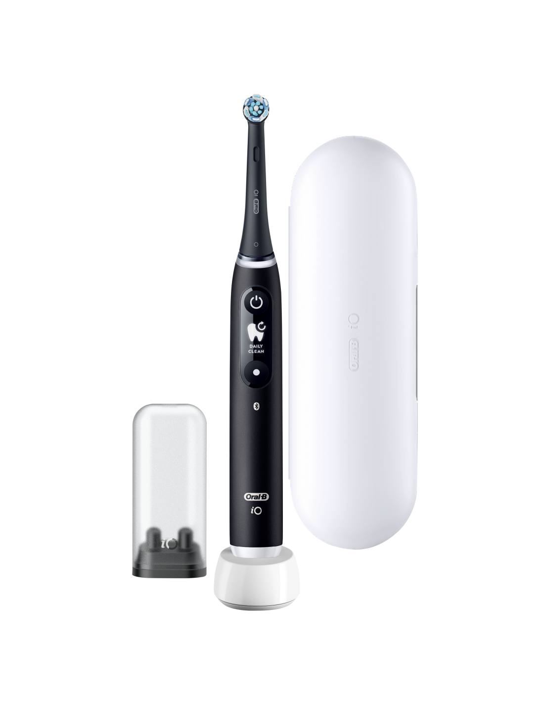 Oral-B - Electric Toothbrush - iO6 Series - Rechargeable - For adults - Number of brush heads included 1 - Number of teeth brushing modes 5 - Black Onyx