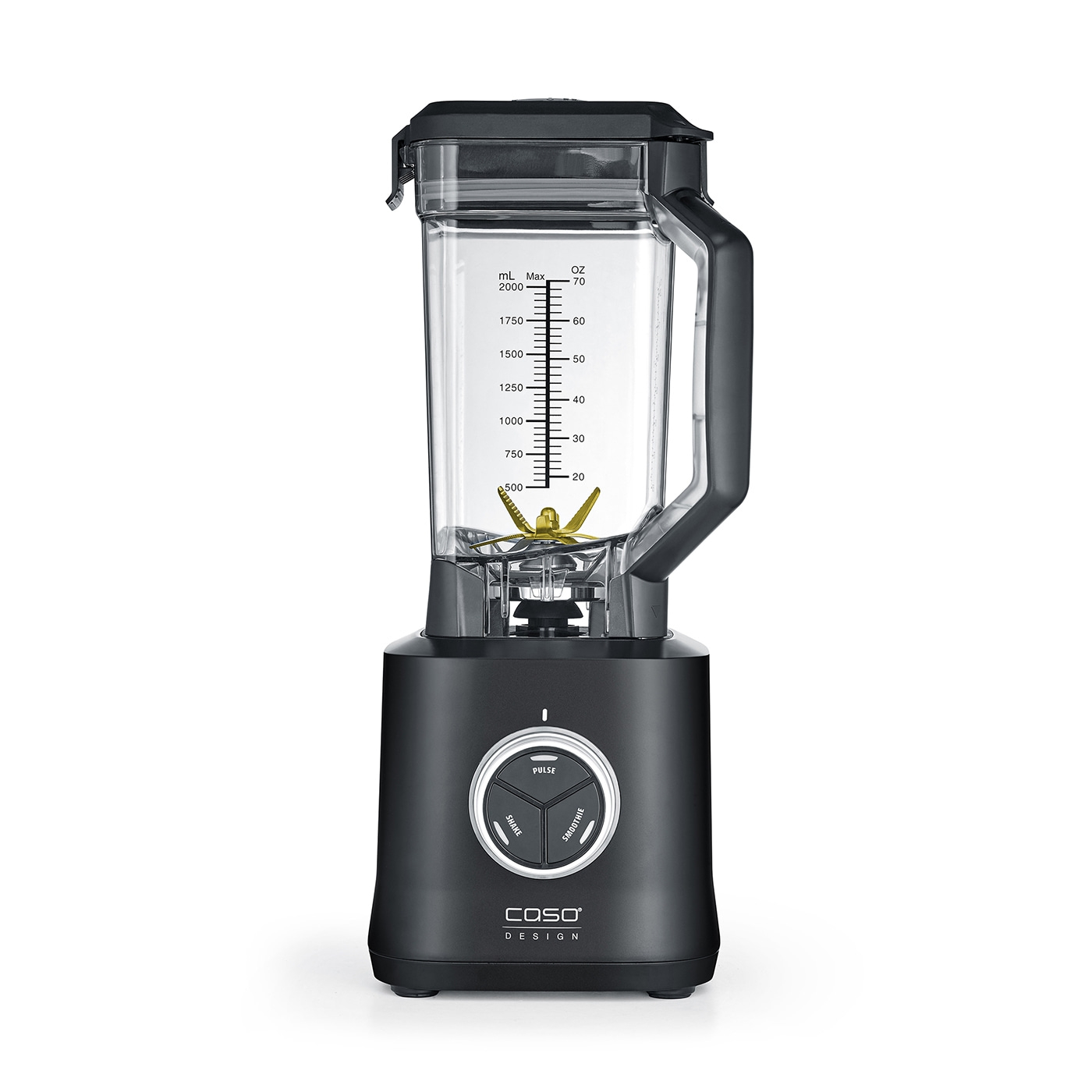 Caso Power Blender - B 2000 - Tabletop - 2000 W - Jar material Tritan - Jar capacity 2 L - Ice crushing - Black