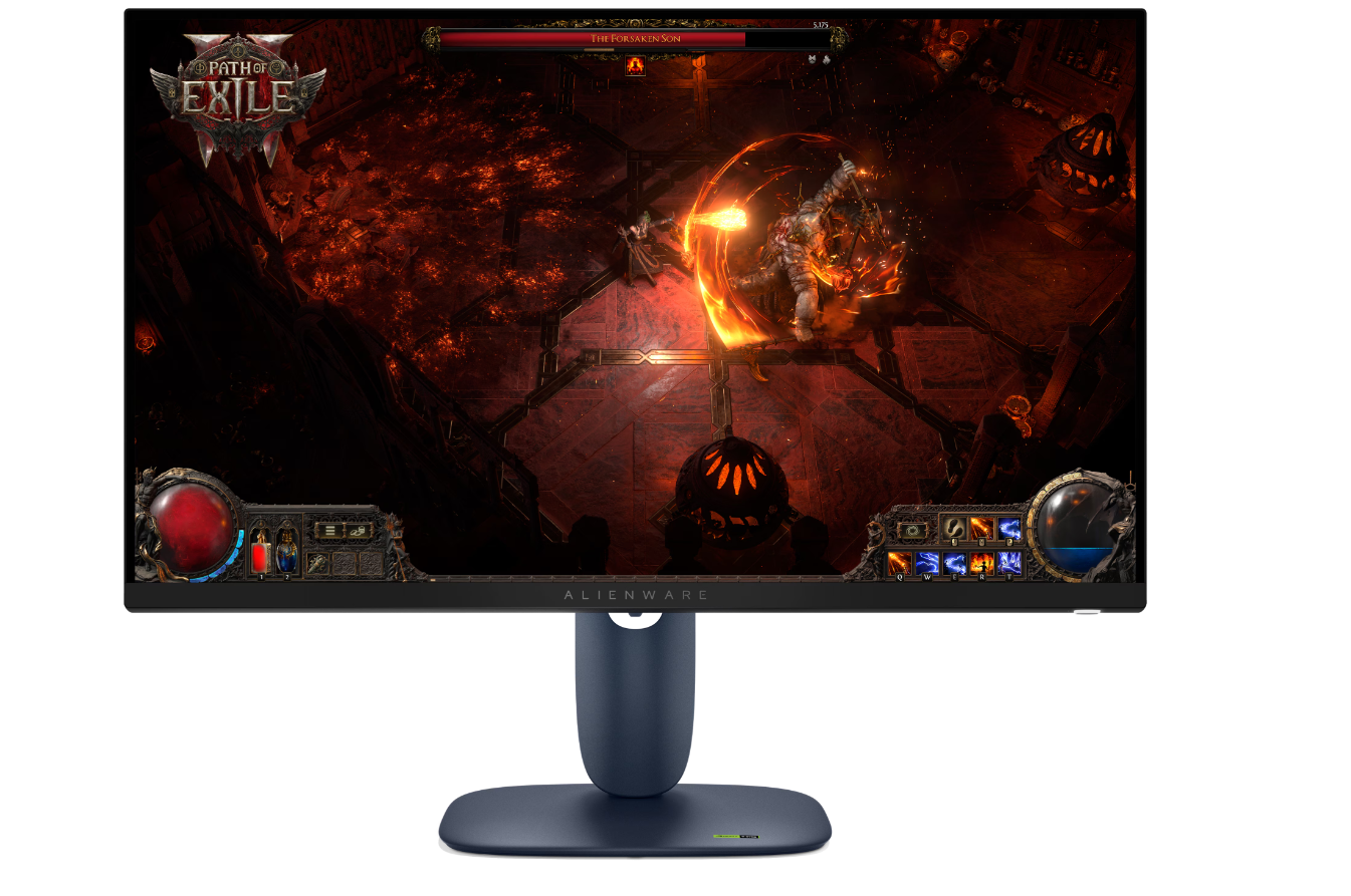Dell - Alienware AW2725DM - 27 " - Fast IPS - WQHD - 16:9 - 180 Hz - 1 ms - 2560 x 1440 pixels - 400 cd/m² - HDMI ports quantity 2 - Warranty 36 month(s)