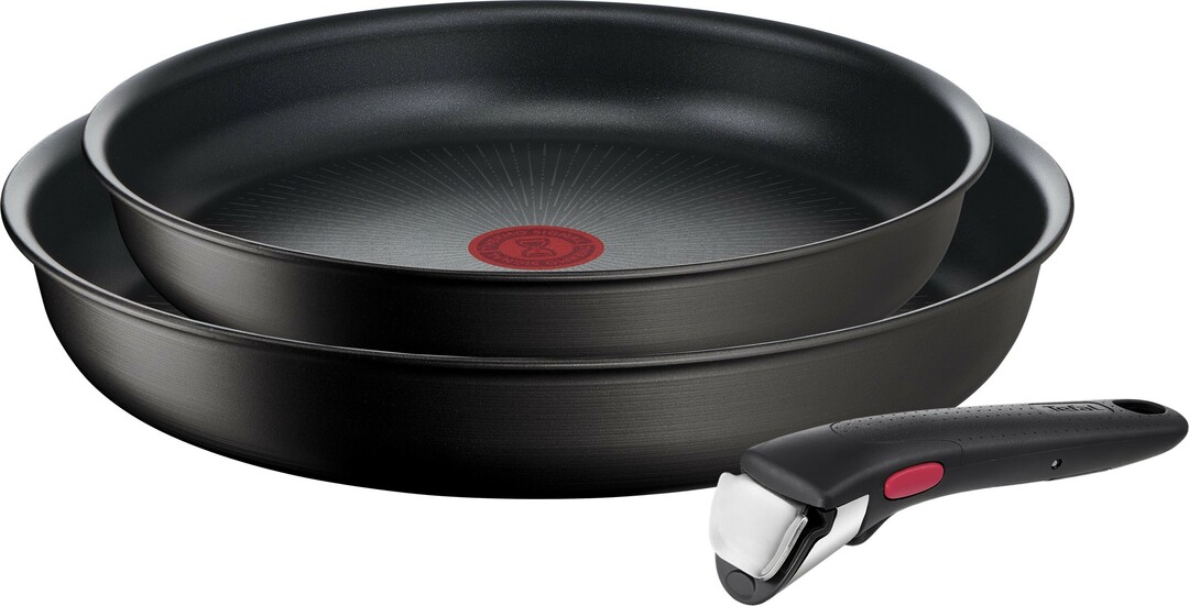 Tefal Ingenio Eco Resist frying pan set, 3 pieces - TEFAL