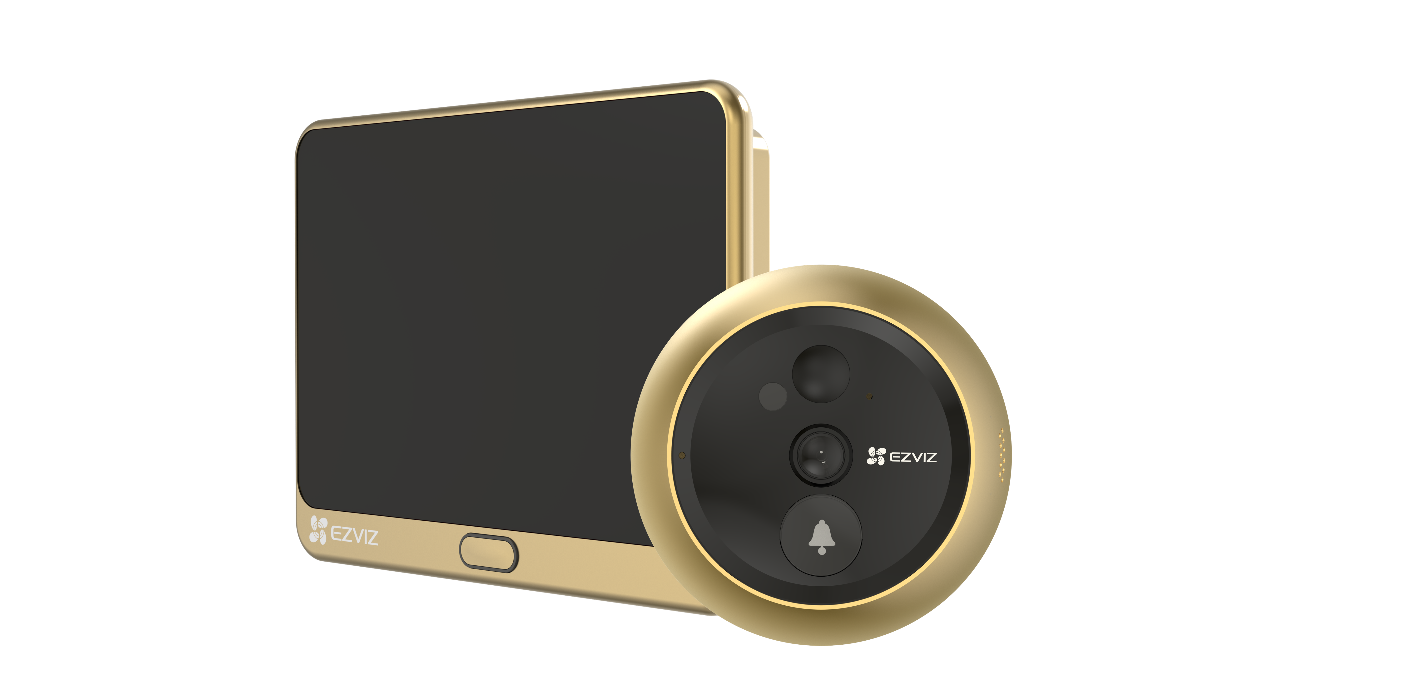 EZVIZ DP2C Smart Door Viewer & Video Doorbell, Wi-Fi, 2MP