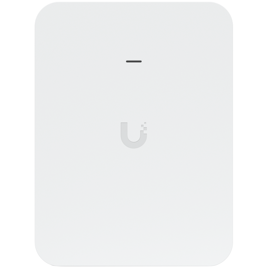 Ubiquiti U7 Pro Wall - 2.4 - 6 GHz - 2500 Mbit/s - Ethernet LAN (RJ-45) ports 1 - MU-MiMO Yes - PoE in - Antenna type Inner