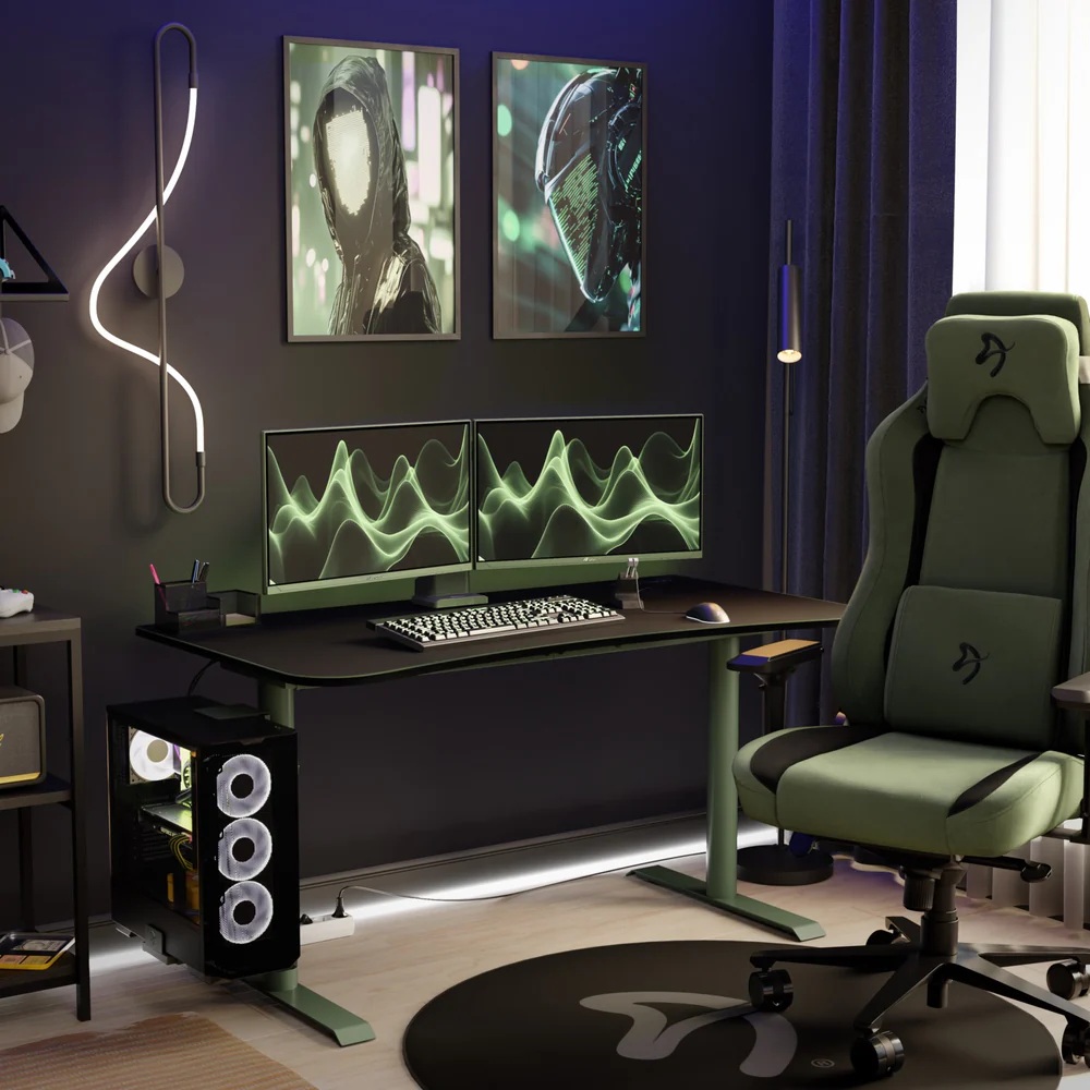 Arozzi - Nova - 24 " - IPS - FHD - 16:9 - 200 Hz - 1 ms - 1920 x 1080 pixels - 300 cd/m² - HDMI ports quantity 1 - Forest Green