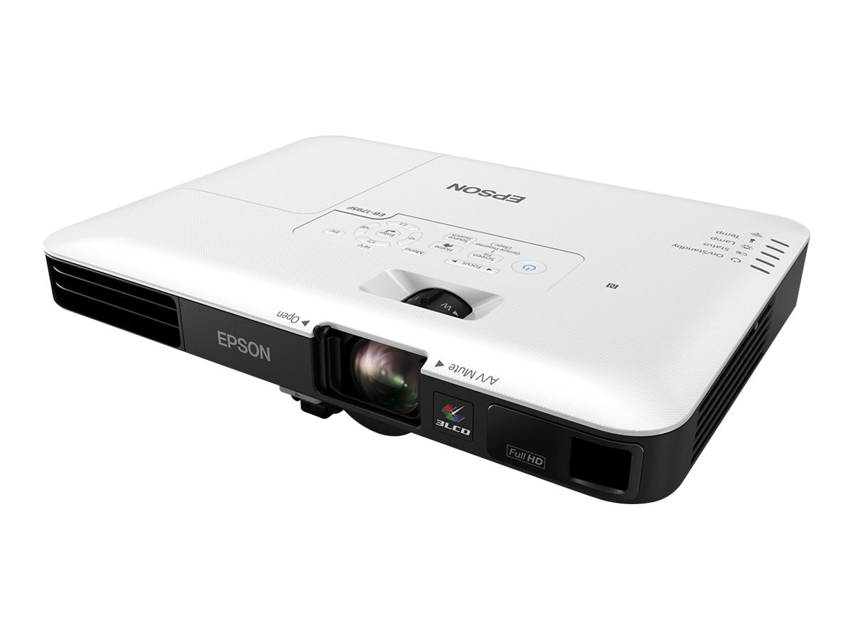 Epson - EB-1795F - Full HD (1920x1080) - 3200 ANSI lumens - 10.000:1 - White - Lamp warranty 12 month(s) - Wi-Fi