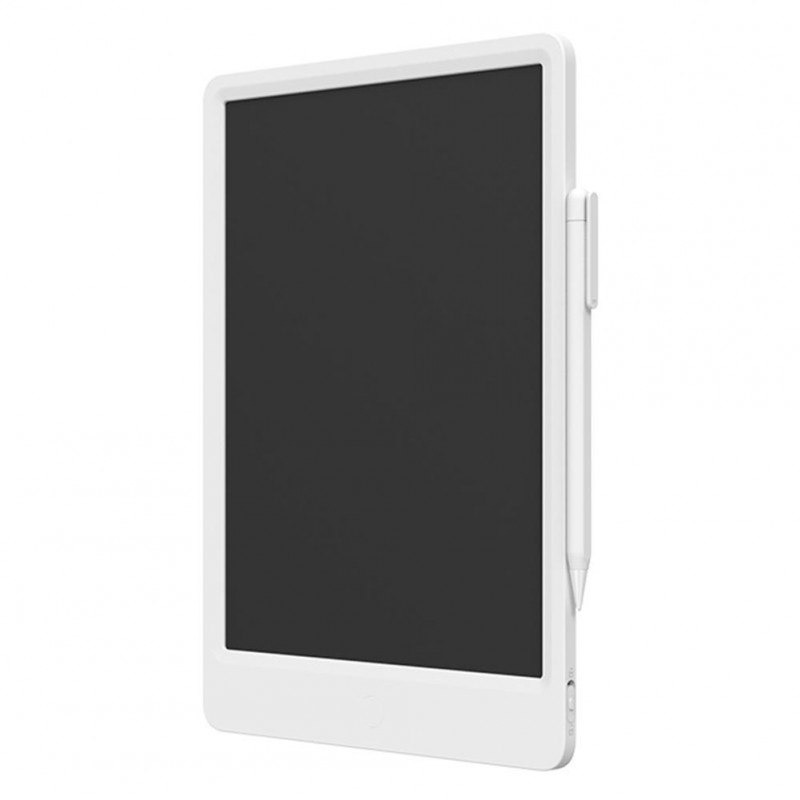 Xiaomi - Mi LCD Writing Tablet - 13.5 " - LCD - Black Board/Green Font - It has no memory - you write one page, then delete it completely with one button; The life of the button battery is about a year when the display is cleared 100 times a day