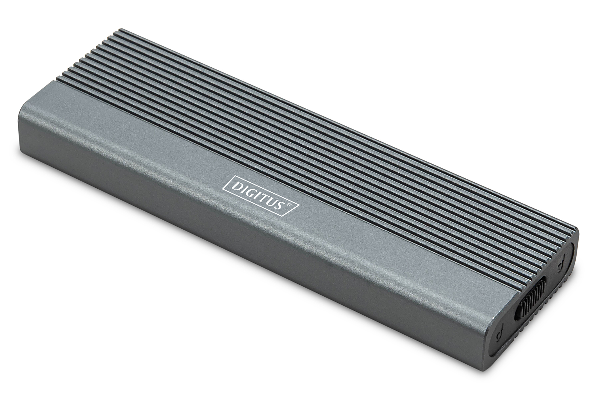 Digitus USB M.2 hard disk enclosure, SSD, external, NVMe + SATA, 10Gbps (NVMe) 6 Gbps (SATA), USB3.1 Gen2 - DA-71156