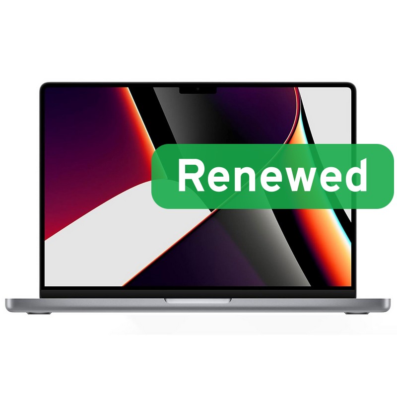 Apple Renewed Grade B - MacBook Pro 14 A2442 - 14 " - 16 GB - SSD - 1000 GB - Apple M1 Pro 10-core CPU - macOS - Keyboard language US/RU