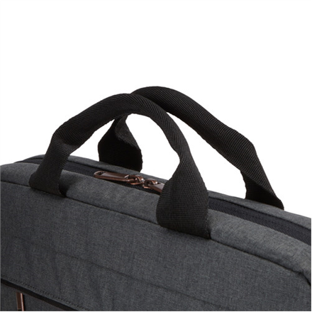 Case Logic - Era Attaché - Fits up to size 14 " - Messenger - Briefcase - Shoulder strap - Obsidian