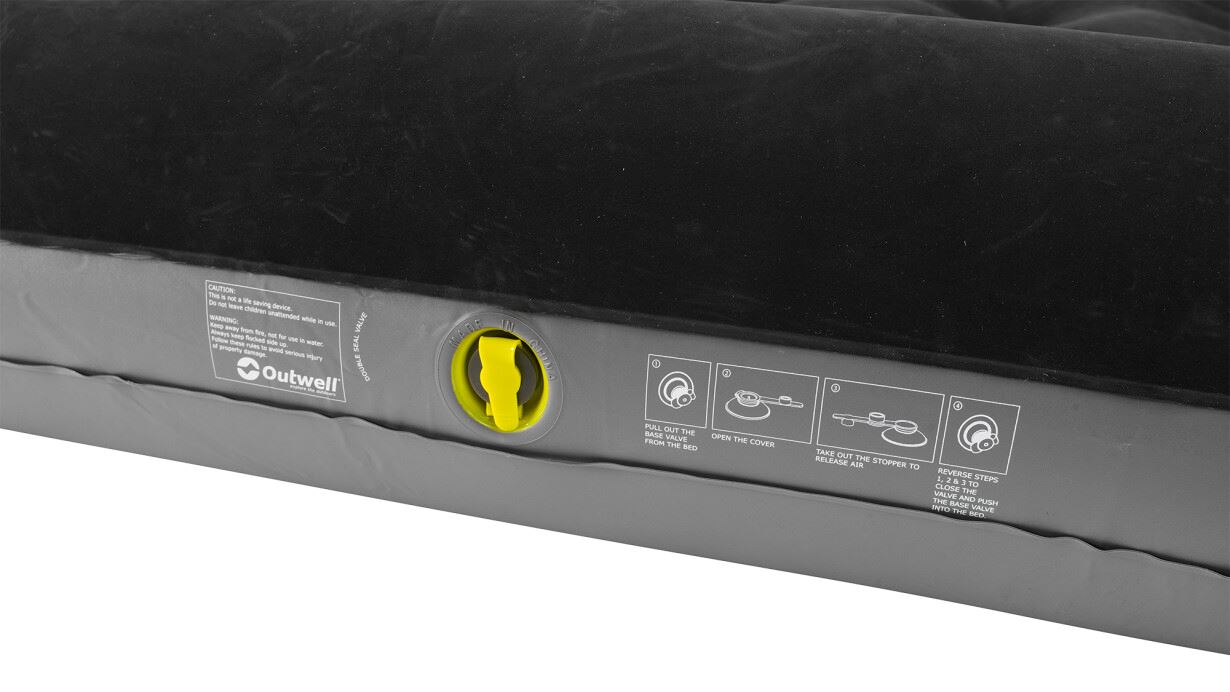 Outwell Classic Double w/ Pillow & Pump - Airbed - 300 mm