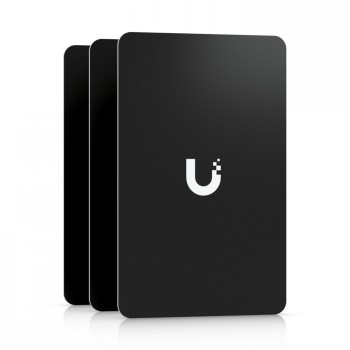 A pack of 10 highly-secure NFC cards used for access control within UniFi. Color - Black