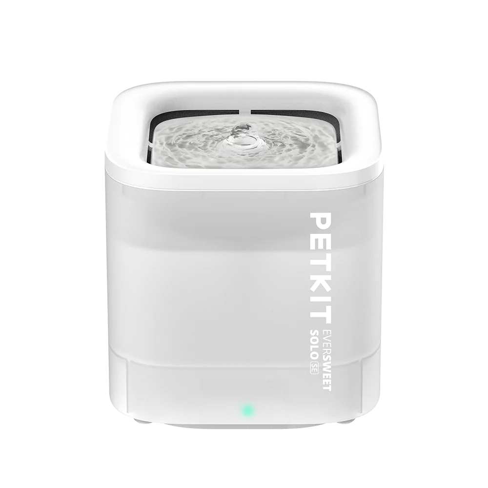 PETKIT - Smart Pet Drinking Fountain - Eversweet Solo - Capacity 1.8 L - Filtering - Material Plastic - White