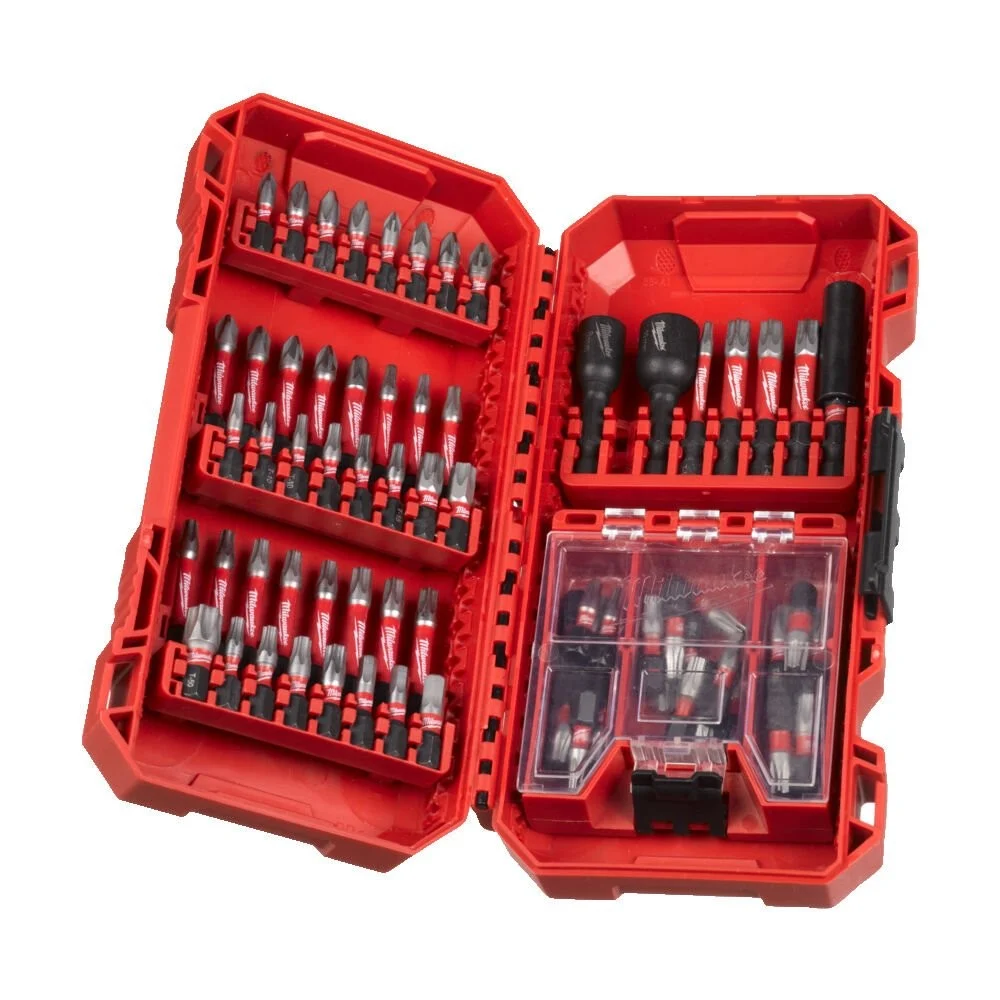 Milwaukee - SHOCKWAVE Set Drilling & Screwing, 75 Pieces