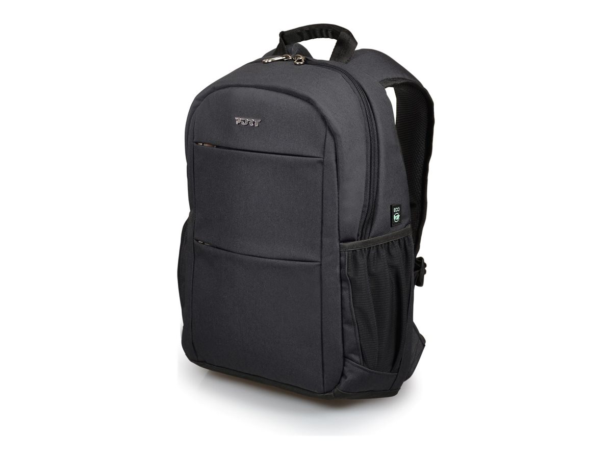 PORT DESIGNS - ECO SYDNEY - Fits up to size 13/14 " - Backpack - Shoulder strap - Black