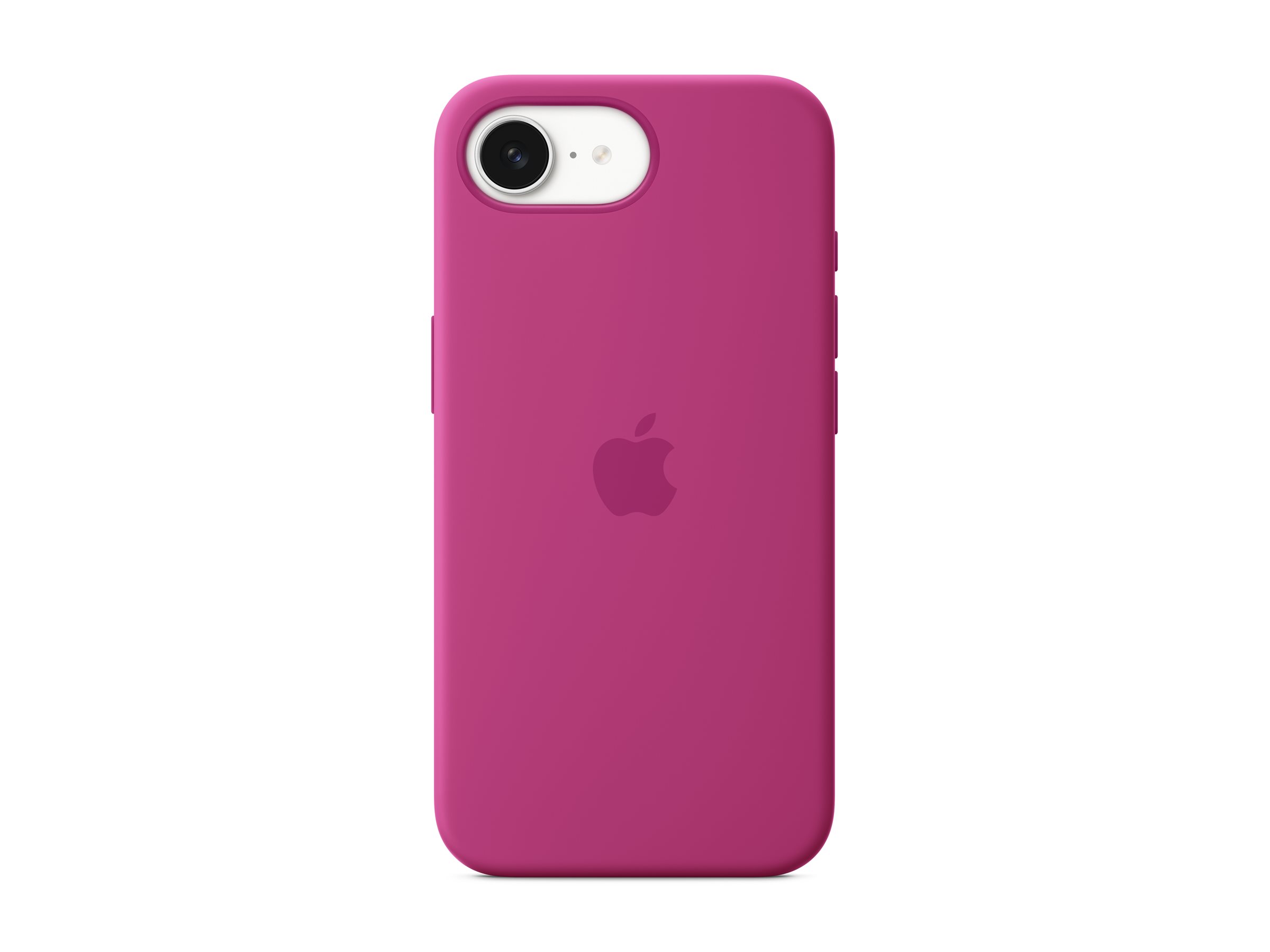 Apple Back cover - Apple - iPhone 16e - Silicone - Fuchsia