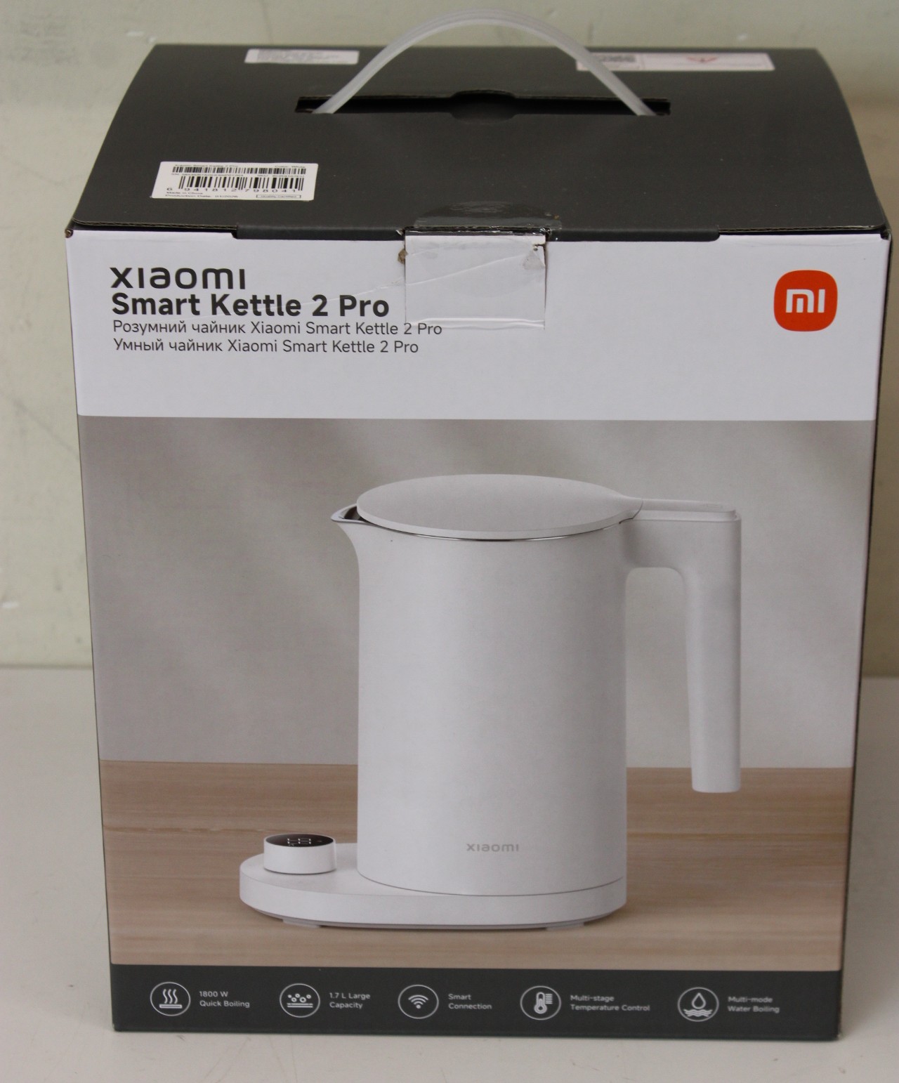 SALE OUT. Xiaomi - Smart Kettle 2 Pro EU - Electric - 1800 W - 1.7 L - Stainless Steel - White - USED, DIRTY