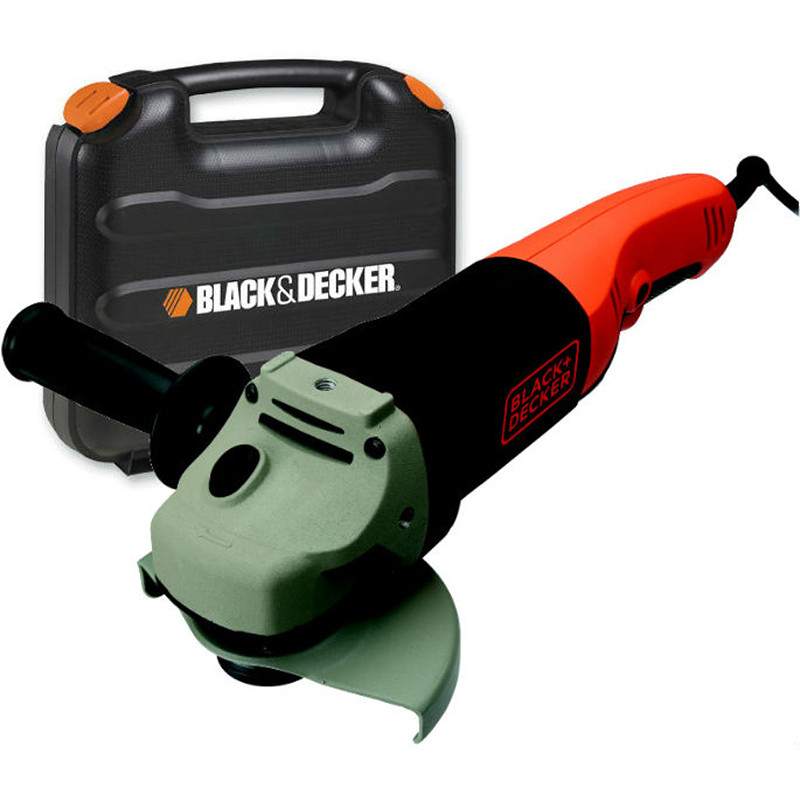 BLACK & DECKER Brushless Angle Grinder - KG1202K-QS - 1200 W - 125 mm