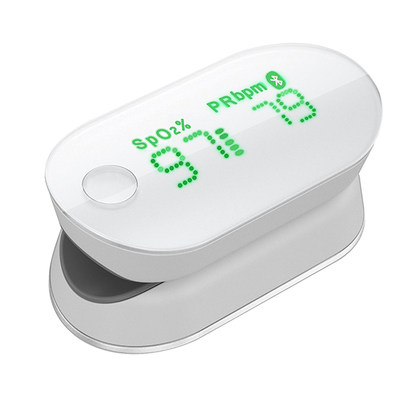 iOS 7.0+, Android 4.0+ - Air - Model: PO3, Classification: Internally powered, type BF - Wireless pulse oximeter