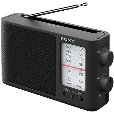 Sony - Analog Radio - ICF-506 - 5 W - Black