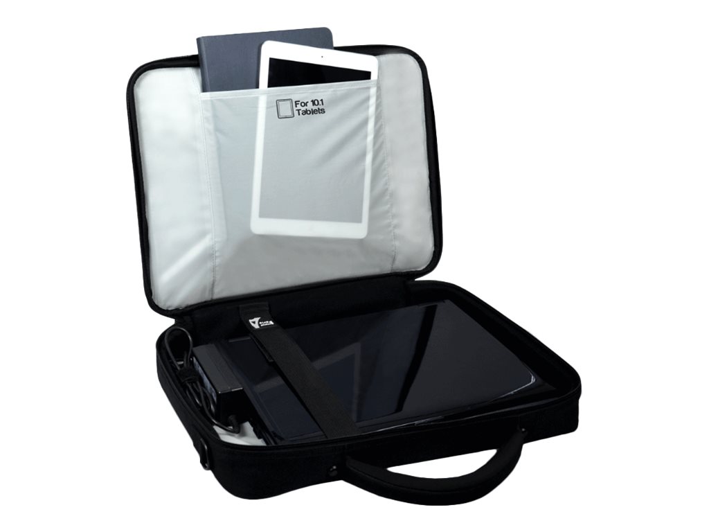 PORT DESIGNS - Courchevel - Fits up to size 17.3 " - Messenger - Briefcase - Shoulder strap - Black