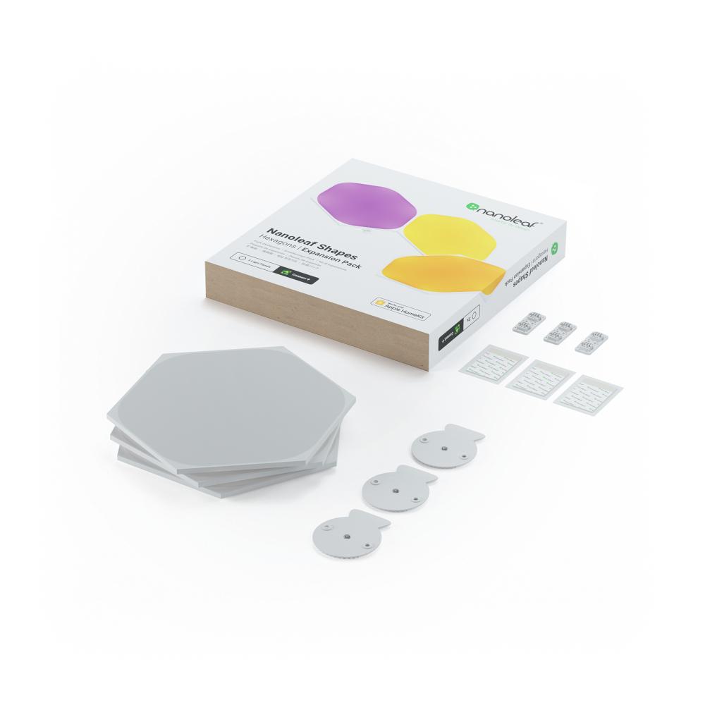Nanoleaf - Shapes Hexagon - Expansion pack (3 panels) - 16M+ colours