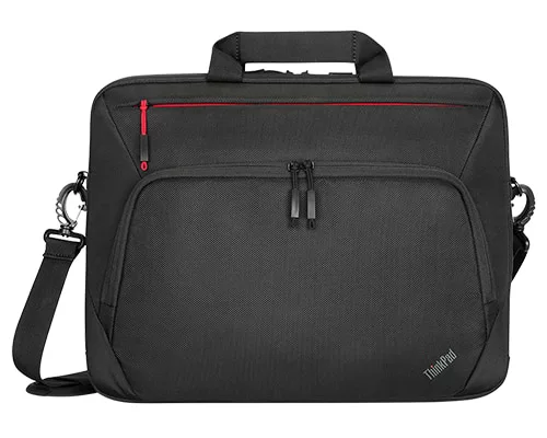 Lenovo - Essential - ThinkPad Essential Plus 15.6-inch Topload (Sustainable & Eco-friendly, made with recycled PET: Total 37% Exterior: 100%) - Topload - Black