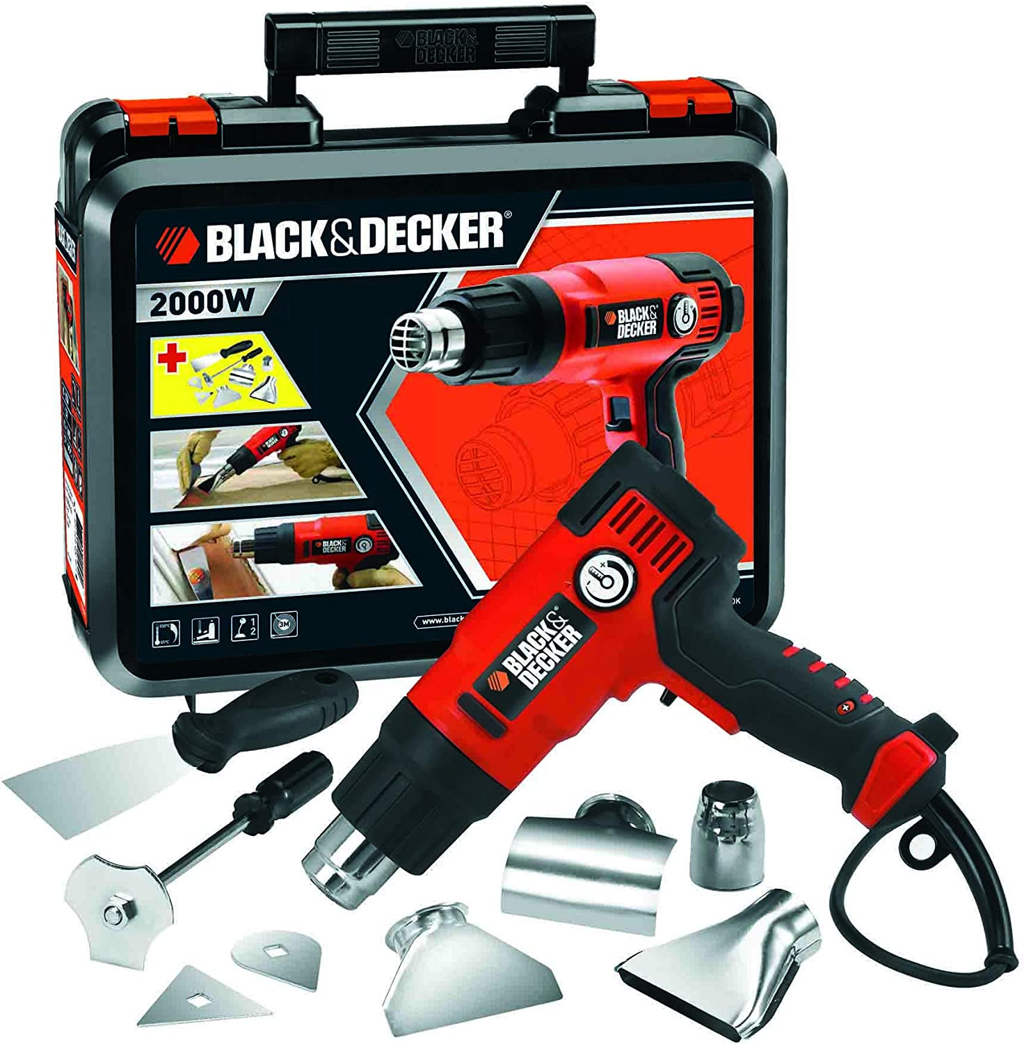 Heavy Duty Heat Gun - KX2200K-QS - 2000 W